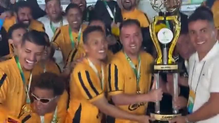 Touro FC campeao da Copa do Brasil de Futebol 7